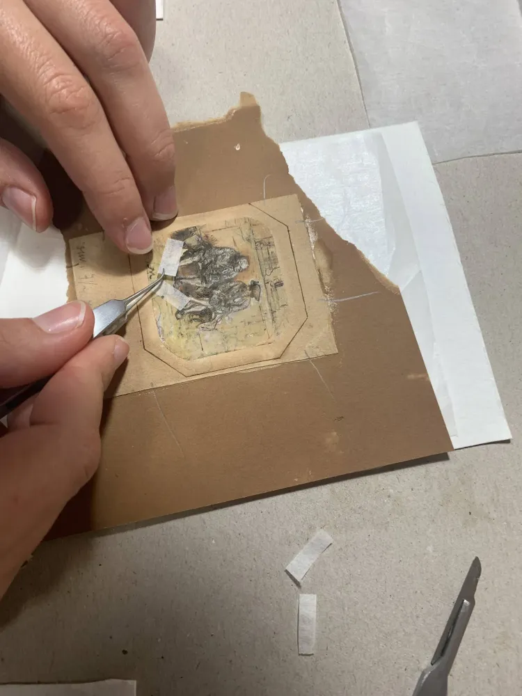 Restauration d’œuvres graphiquwebp