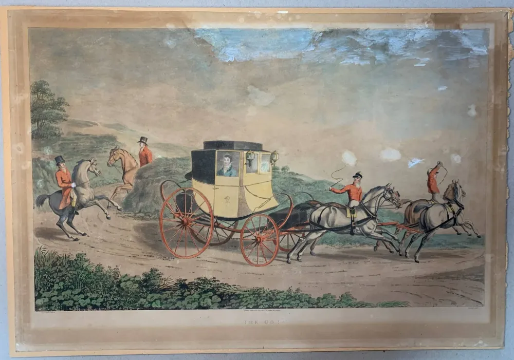 restauration Oeuvres graphiques avant